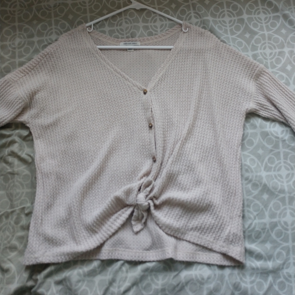 Button Up Lightweight Sweater
